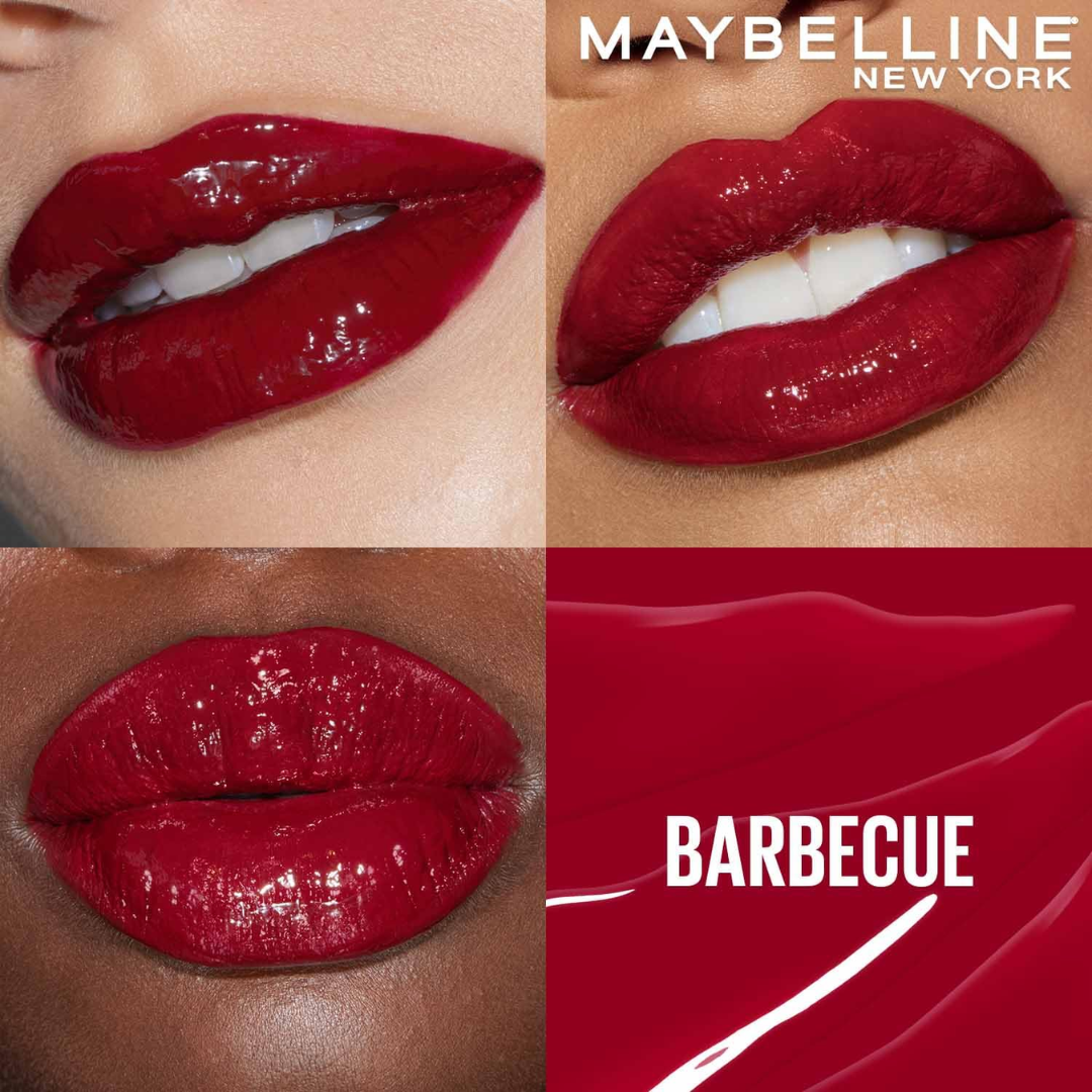 Maybelline Superstay Vinyl Ink Sauce Collection- 16H Wear Glossy Lipstick (Pack of 3)