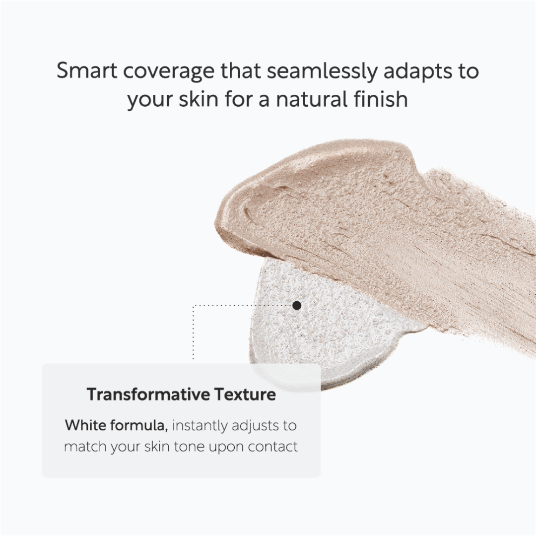 Color changing stick with Built-in Brush by Eloral (One shade for all skin colors)