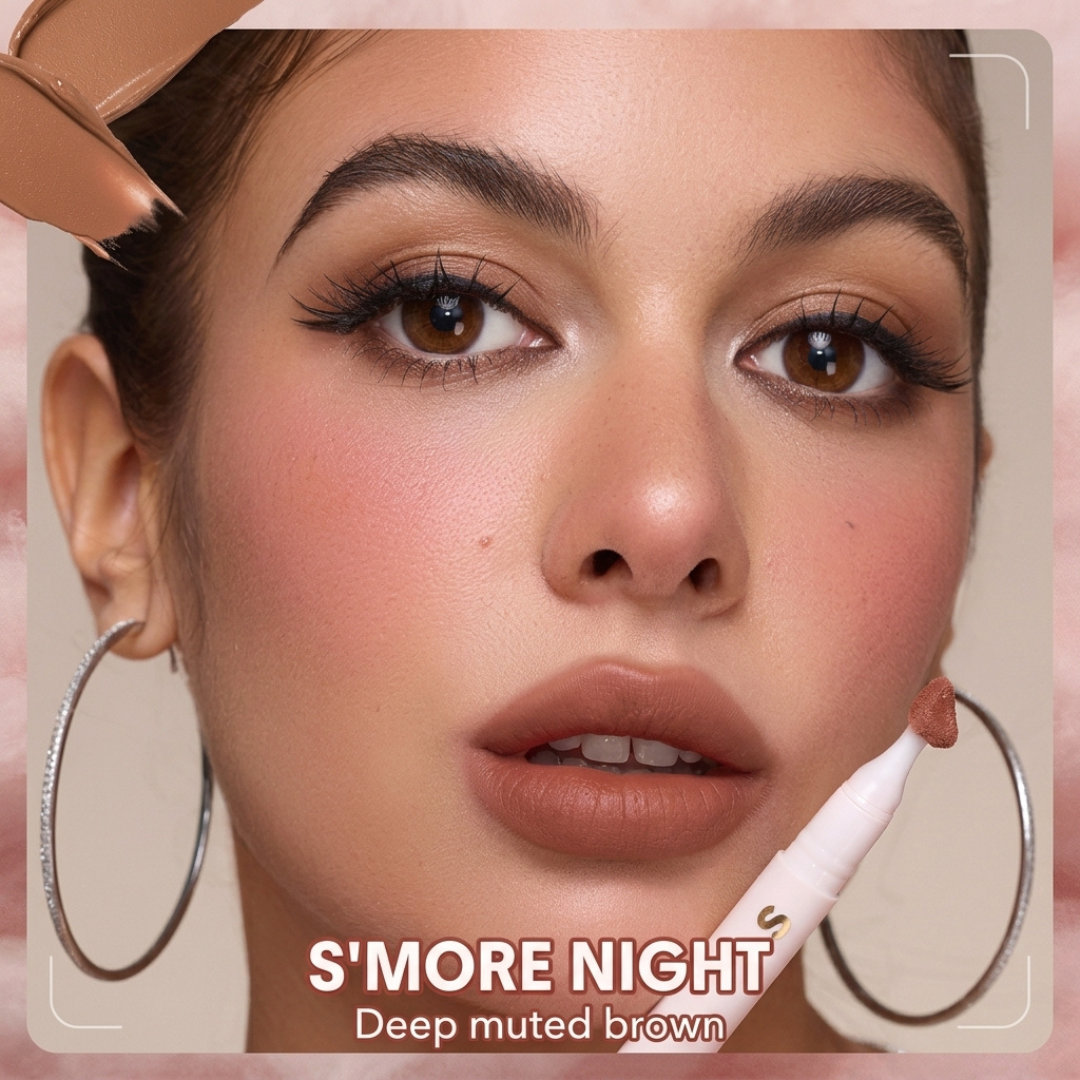 SHEGLAM Marshmallow Puff Lip Blur Pen + Buy 2 Get 1 FREE – Soft Focus Lips, More You – Velvety Matte, Lightweight Feel – Blurred Matte Finish – Transfer & Sweat Proof