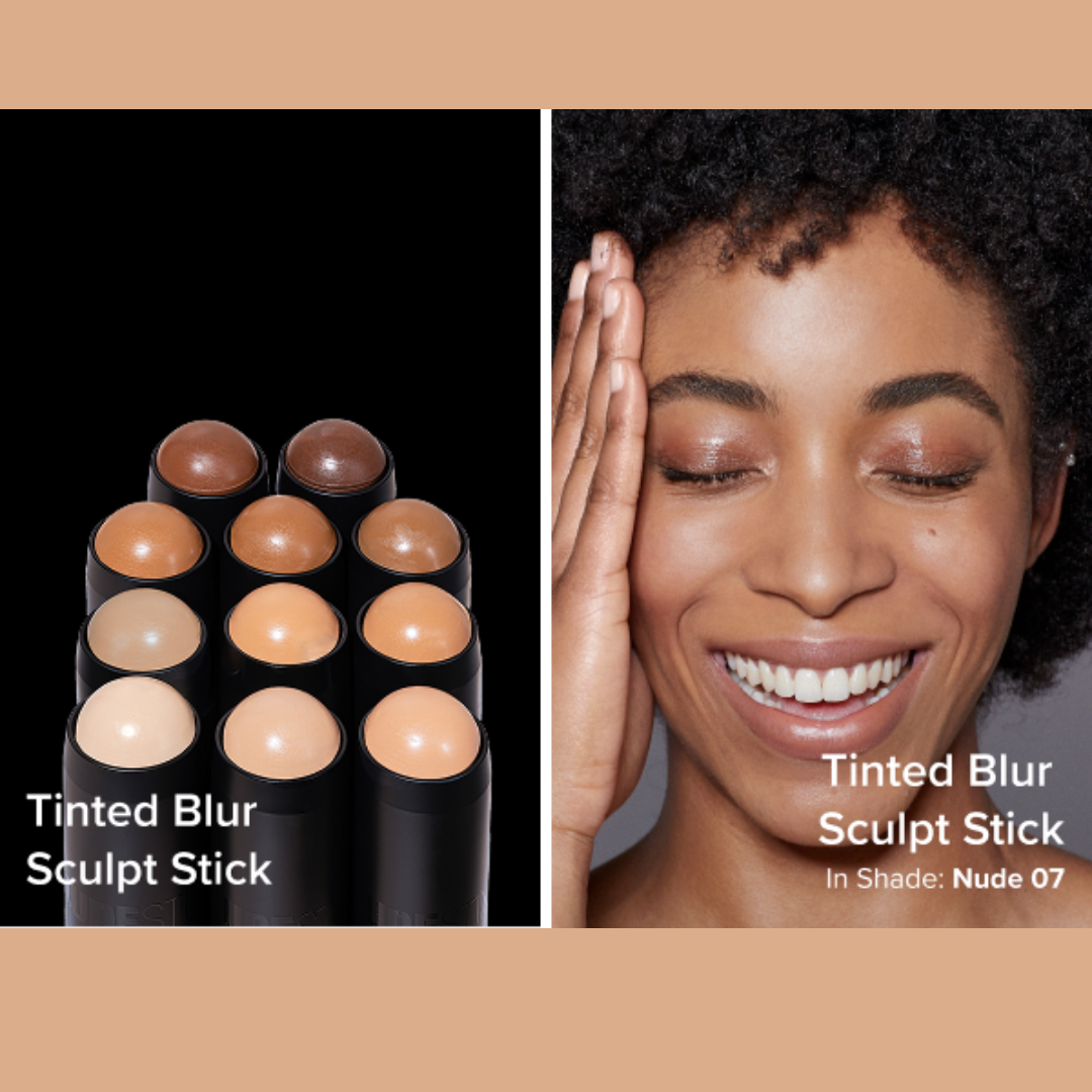 Nudestix Tinted Blur Foundation Stick | 3-in-1 Cream to Powder Matte Finish