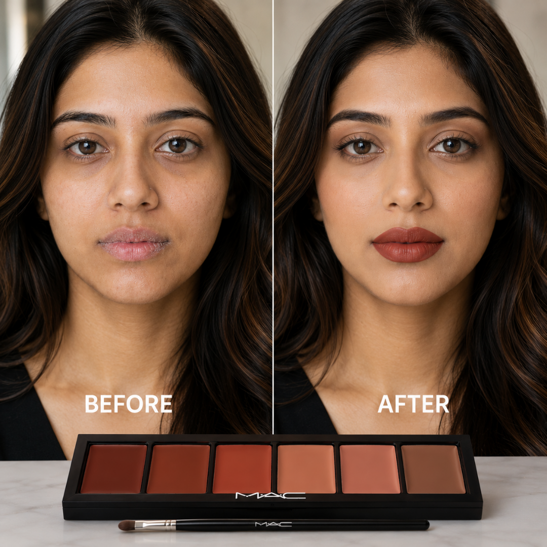 12-Shade Custom Lip MAC Lipsticks Palette – Mix, Blend & Create – 12 Wearable Colors, Endless Looks – Pro-Level Pigment, Artist-Friendly – Create Your Signature Lip Shade – For All Skin Tones