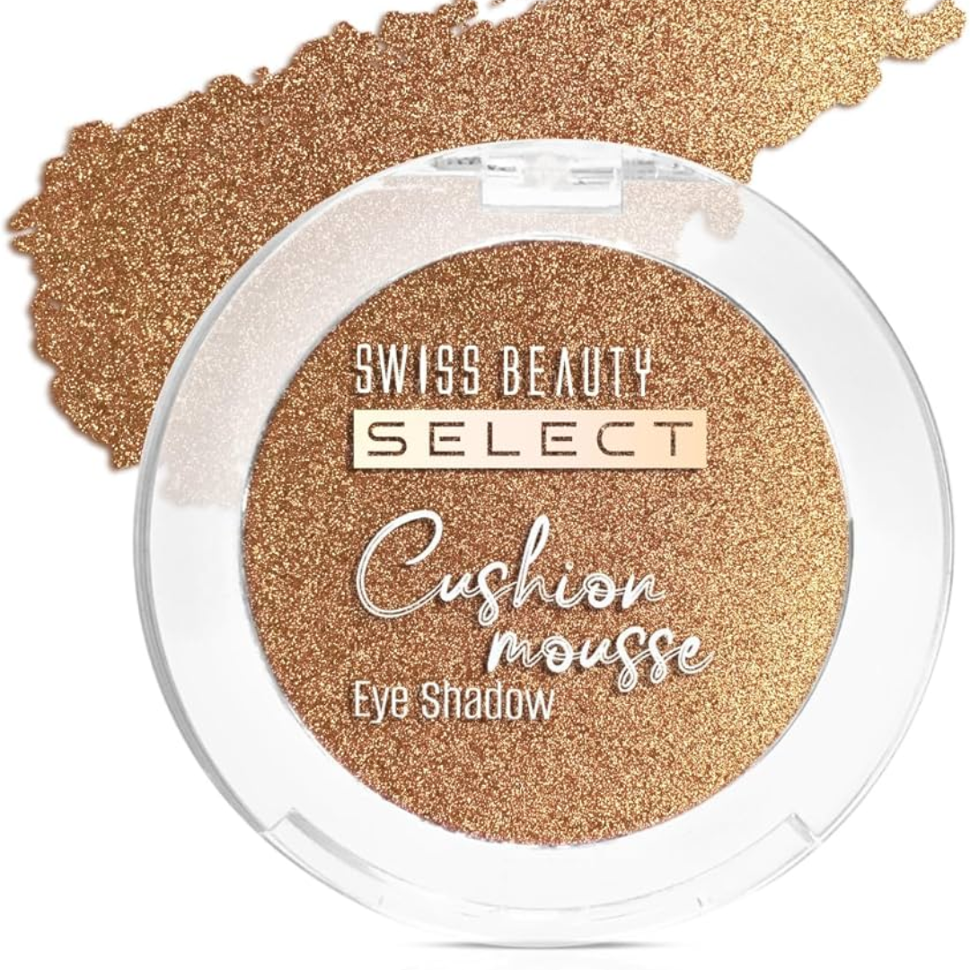 Swiss Beauty Select Cushion Mousse Eyeshadow | Velvet Mousse Texture | Multidimensional Shine