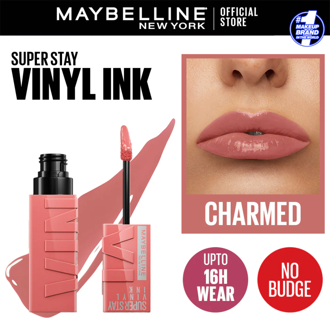 Maybelline SuperStay Vinyl Ink | Longwear Liquid Lipstick | High-Shine, Transfer-Proof Color
