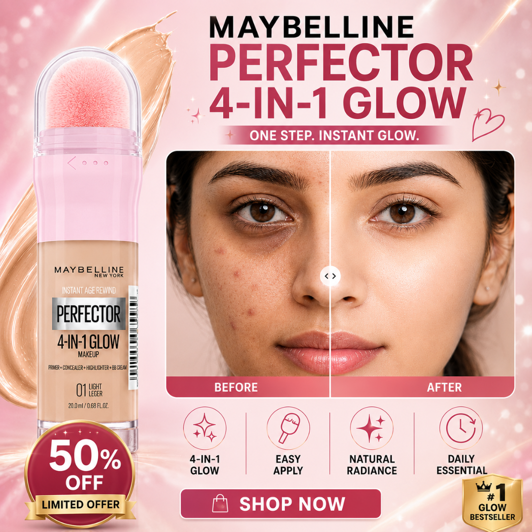 Maybelline Instant Rewind 4-in-1 Glow Perfector (Primer, Concealer, Foundation, Highlighter)