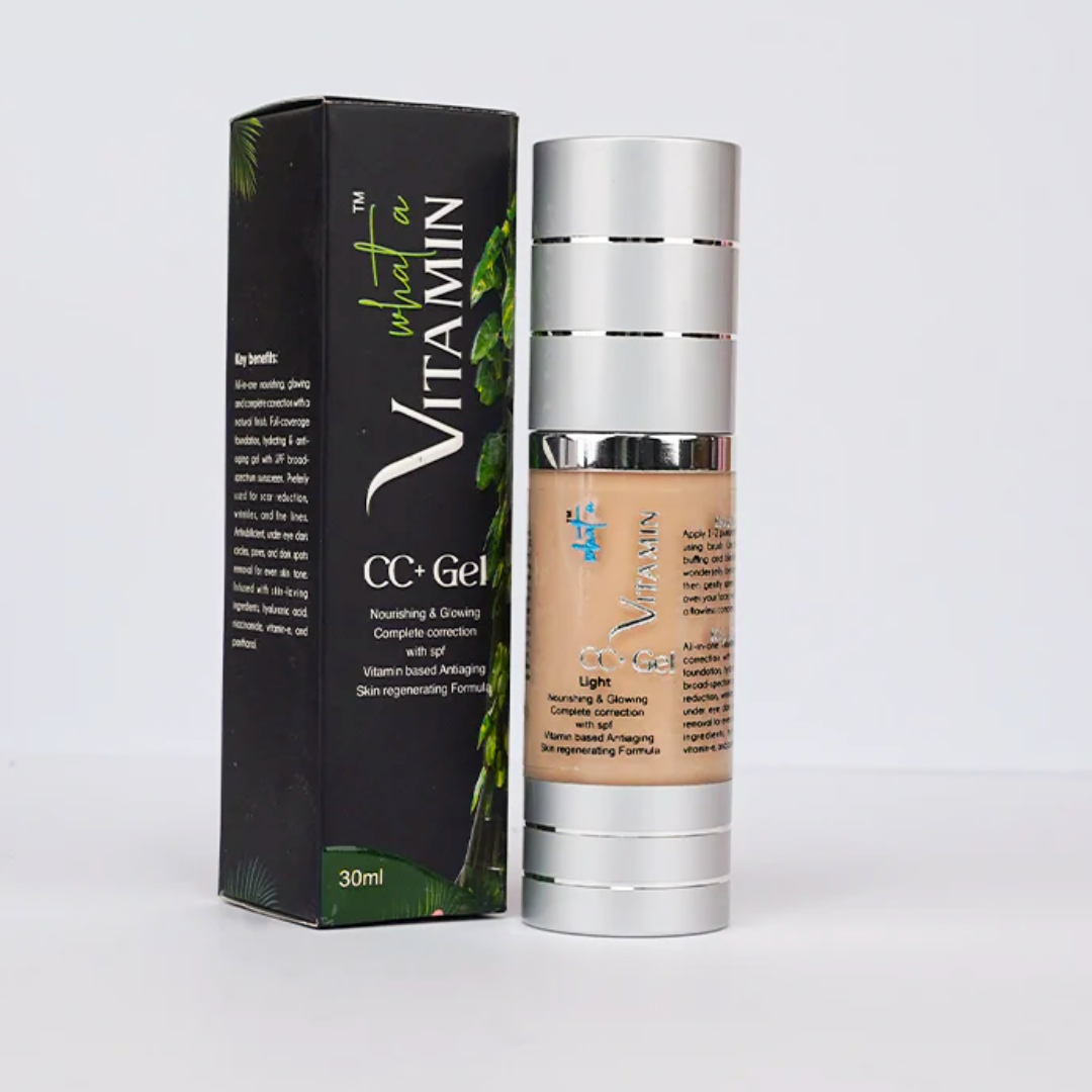 All-in-One CC Gel (Moisturiser, Foundation, Sunscreen, Color Corrector)