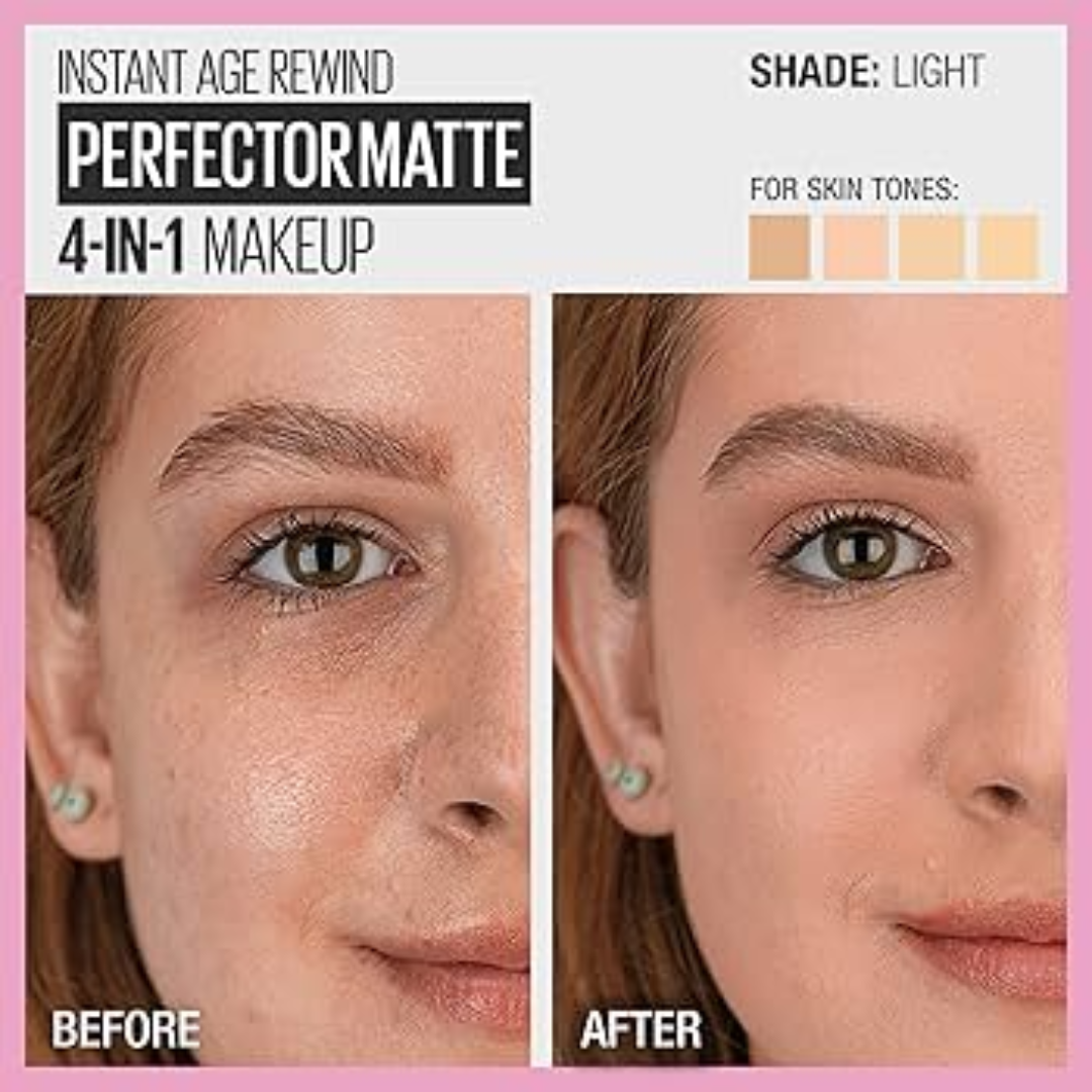 Maybelline Instant Rewind 4-in-1 Glow Perfector (Primer, Concealer, Foundation, Highlighter)