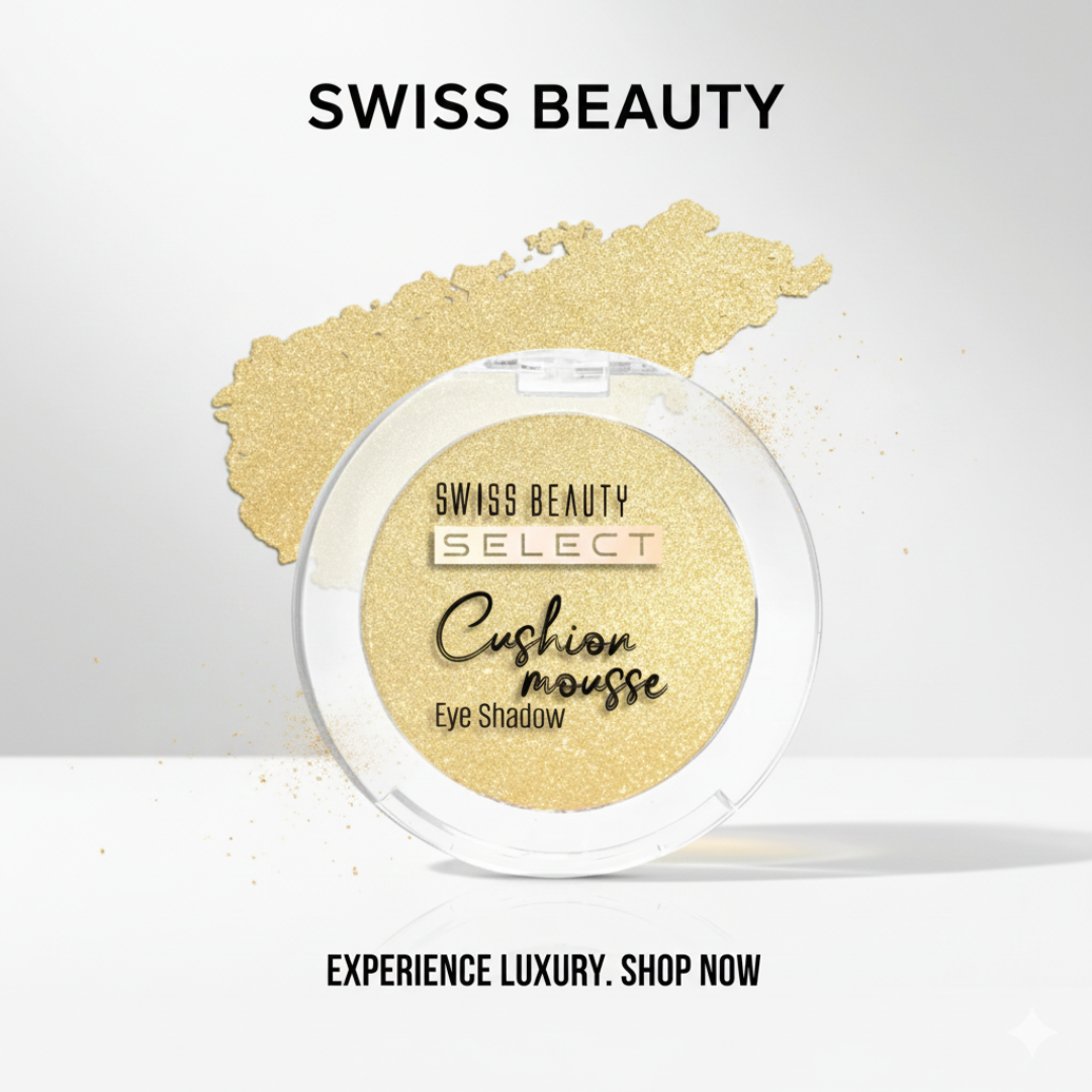 Swiss Beauty Select Cushion Mousse Eyeshadow | Velvet Mousse Texture | Multidimensional Shine