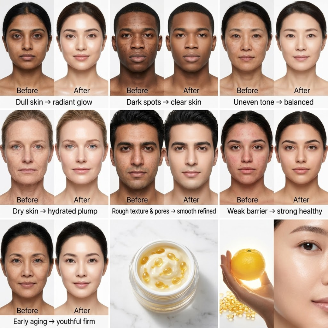 Seoul 1988 Niacinamide 5% + Yuja Capsule Cream | Brightening, Dark Spot Reduction & Skin Tone Evening with Sea Buckthorn & Collagen