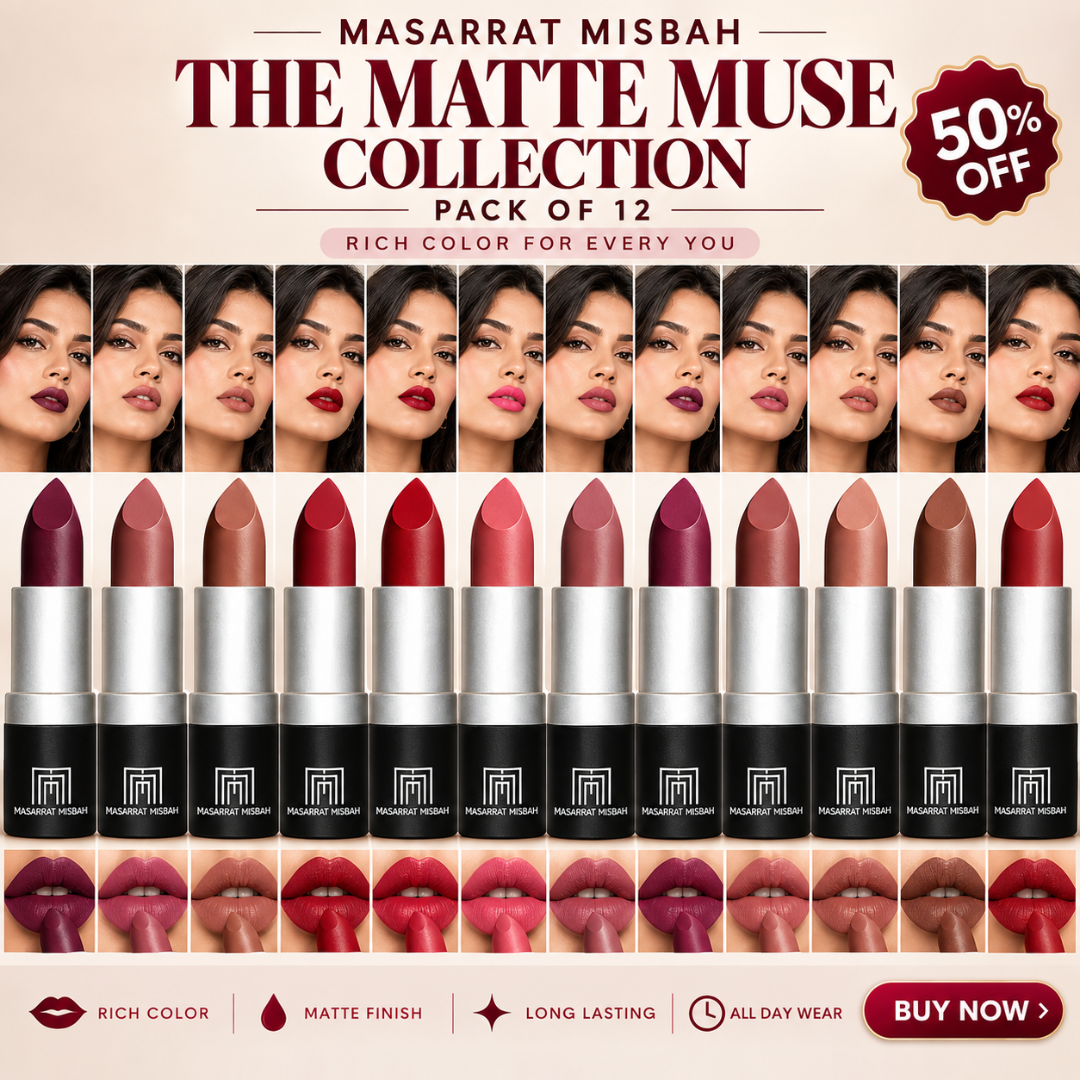 The Matte Muse Collection by Masarrat Misbah