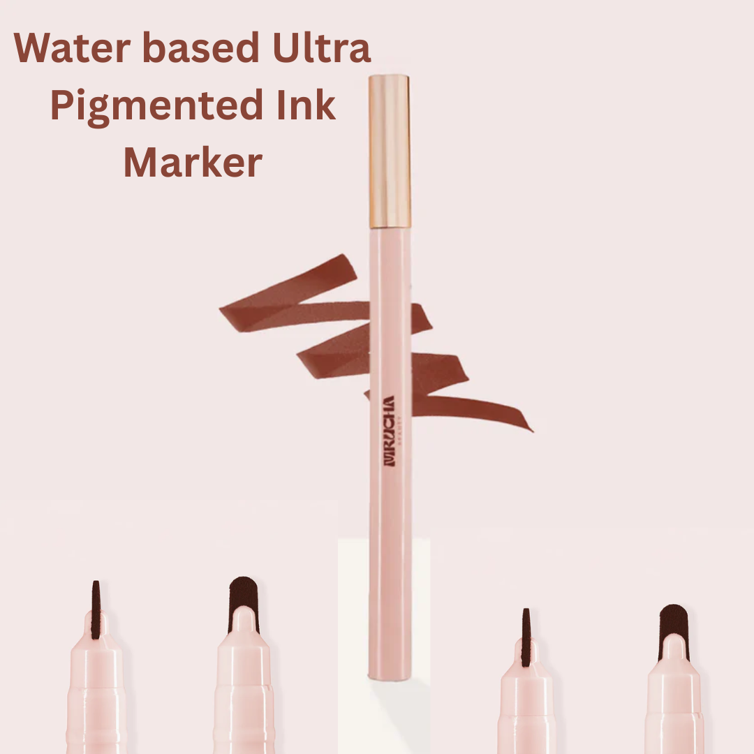 MRUCHA Beauty Complete Lip Kit | Lip Marker + Matte Lip Gloss + Glossy Lip Gloss | Smudge-Proof, Long-Lasting, High-Shine