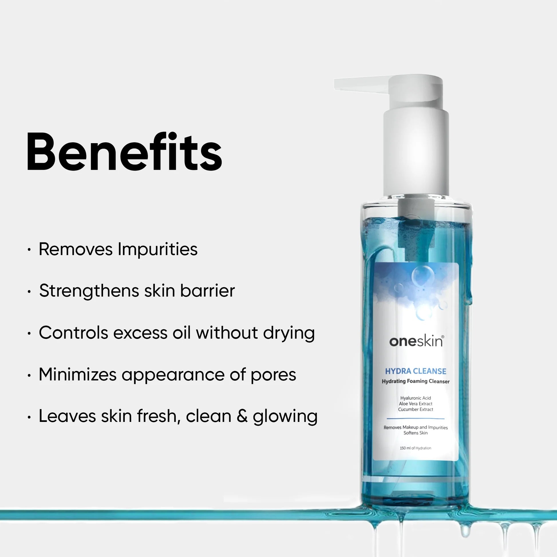 Hydra Cleanse - Hydrating Foaming Cleanser 150ml