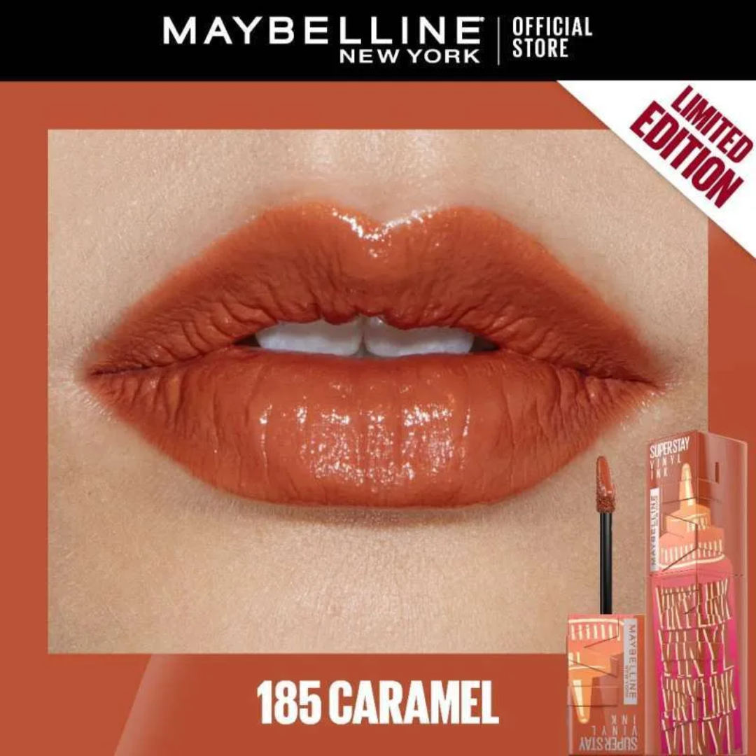Maybelline Superstay Vinyl Ink Sauce Collection- 16H Wear Glossy Lipstick (Pack of 3)