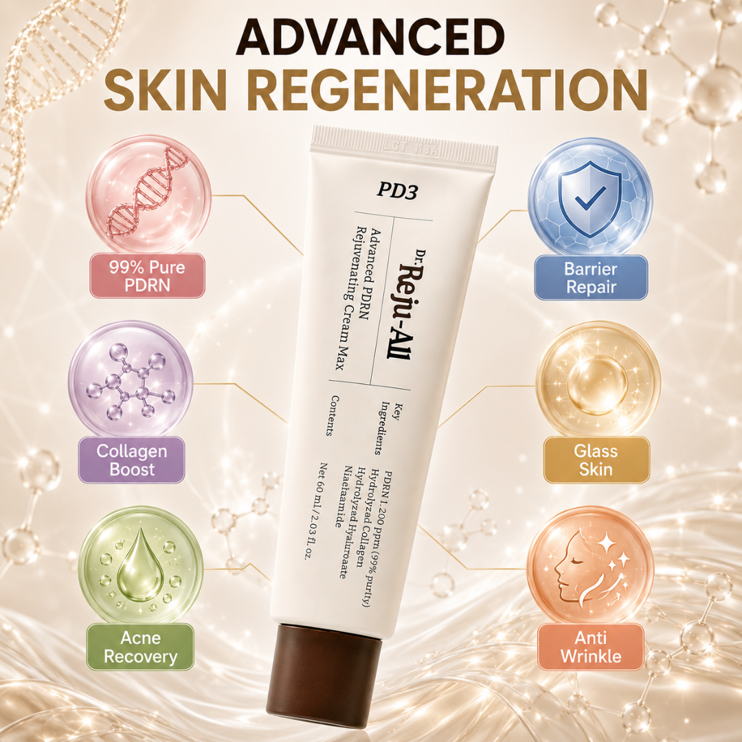 PD3 Regenerating Cream Max – Advanced PDRN Cream – Repair, Rebuild & Rejuvenate – Acne Scars & Skin Barrier Repair