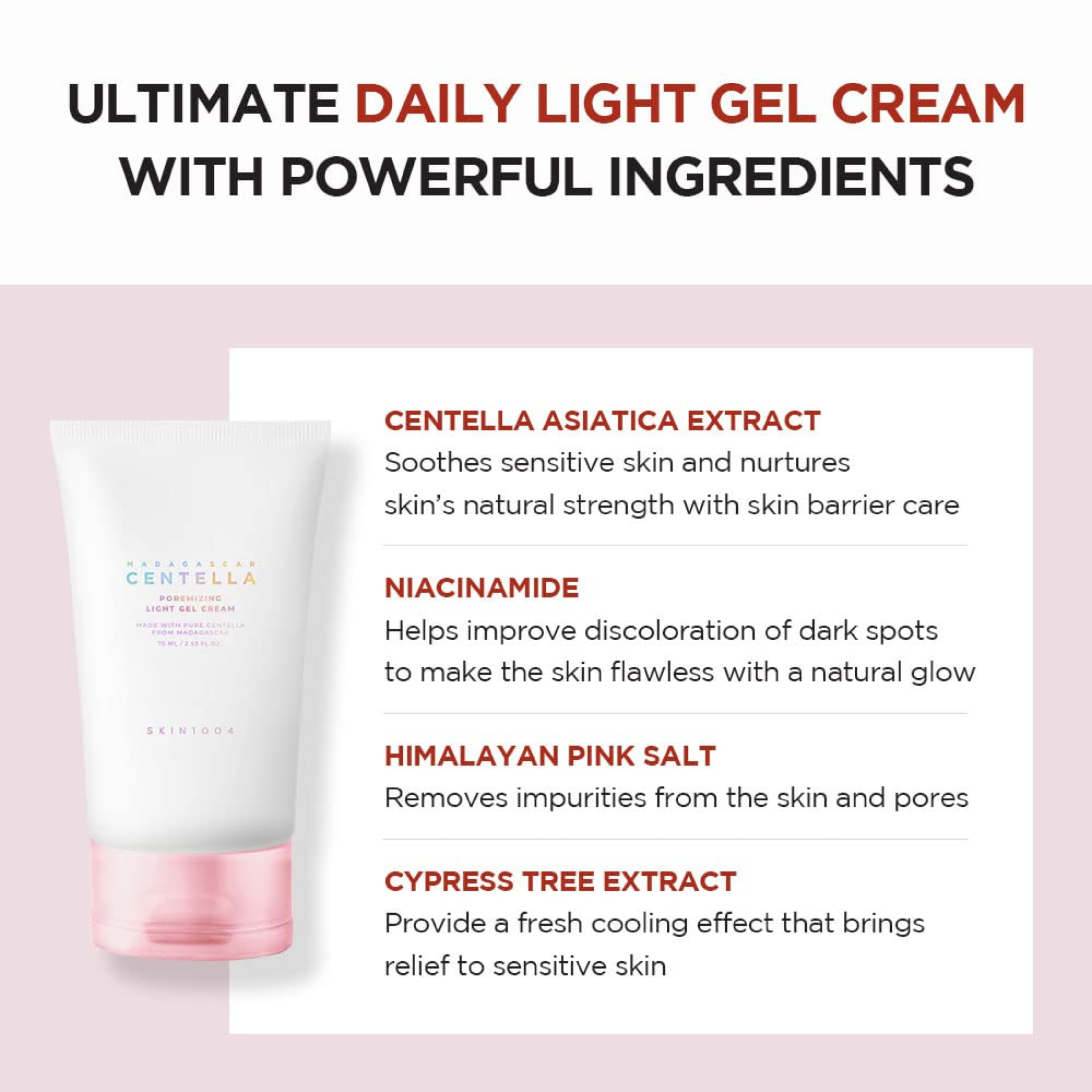 Centella Light Pore-Refining Gel Cream
