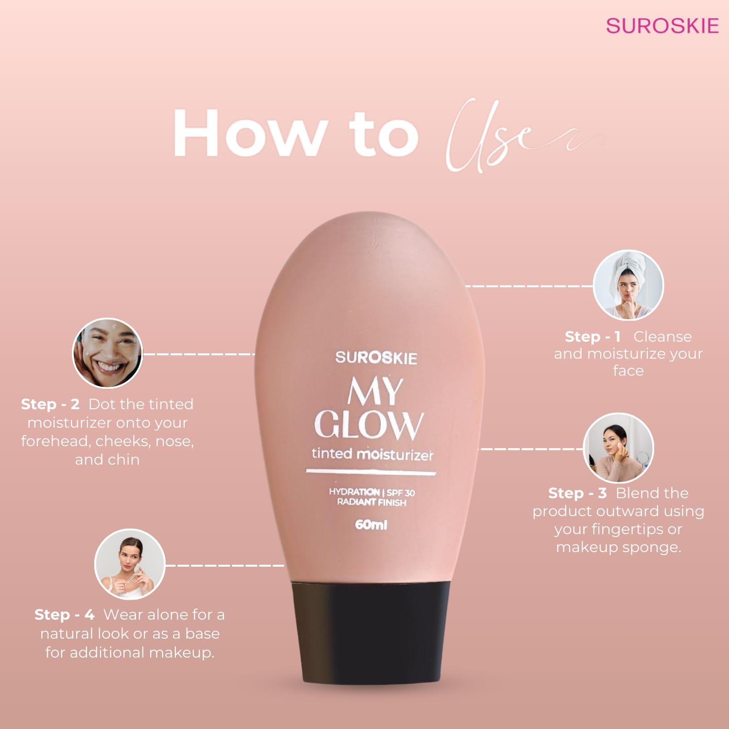 My Glow All-in-one Tinted Sunscreen (Moisturizer, foundation & sunscreen)