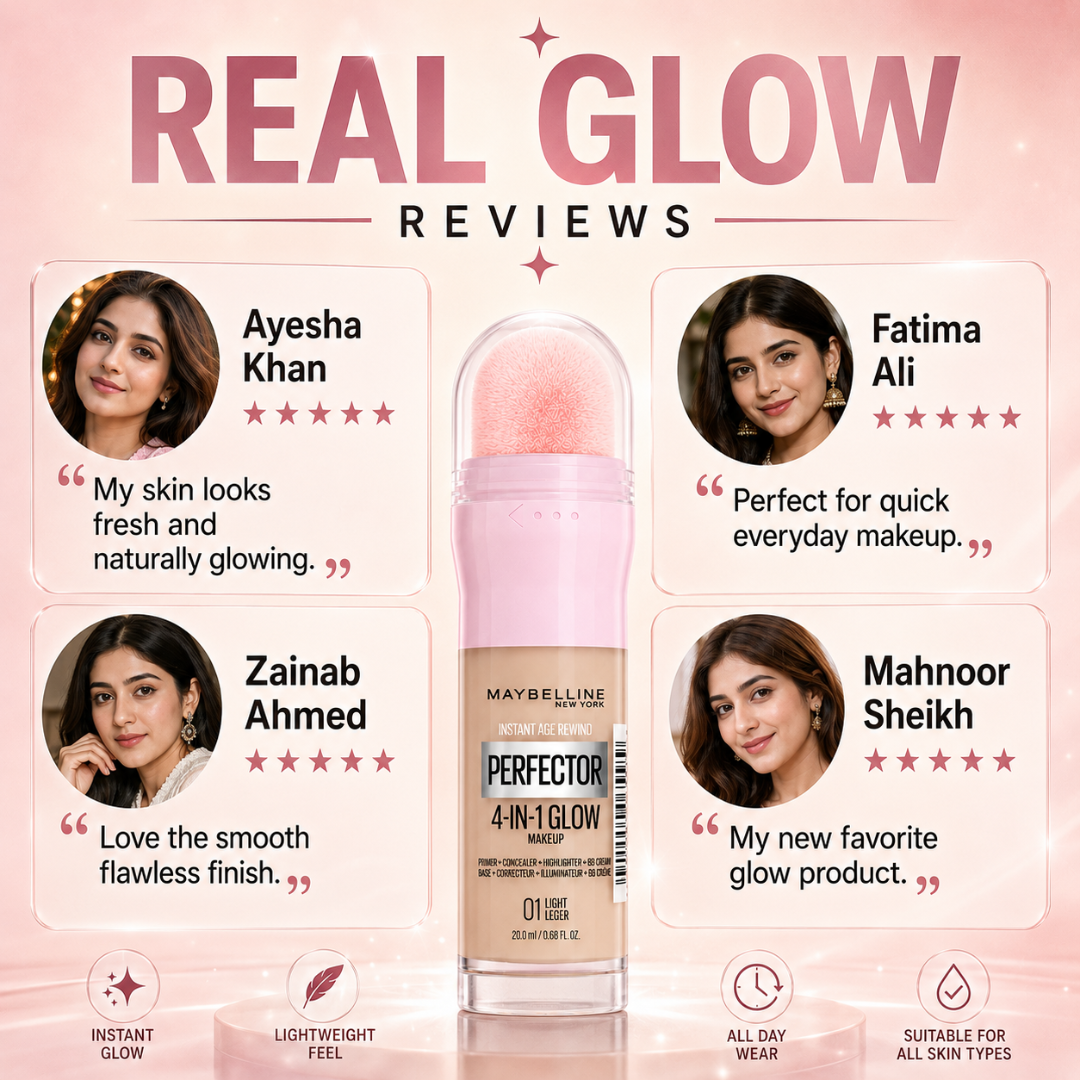 Maybelline Instant Rewind 4-in-1 Glow Perfector (Primer, Concealer, Foundation, Highlighter)
