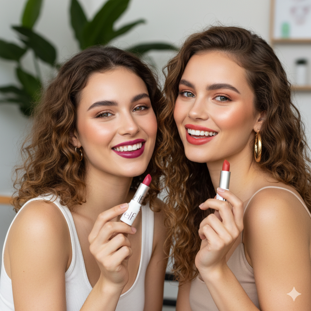 E.L.F Ultimate Satin Lipstick | Hydrating Satin Finish | Long-Lasting Comfort