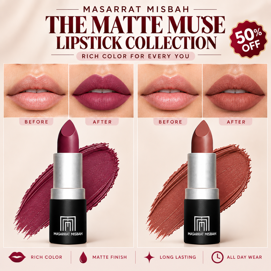 The Matte Muse Collection by Masarrat Misbah