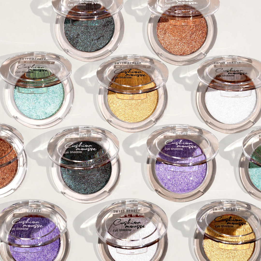 Swiss Beauty Select Cushion Mousse Eyeshadow | Velvet Mousse Texture | Multidimensional Shine