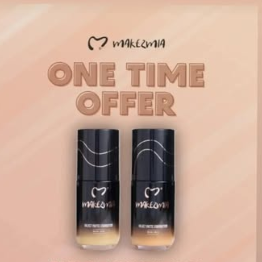 Makezmia Velvet Matte Foundation - 60ml Flawless, Long-Wear Liquid Foundation for a Smooth & Even Finish